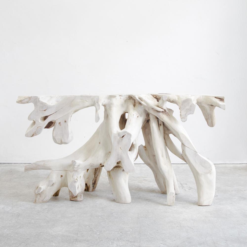Medium Bleached Root Console I
